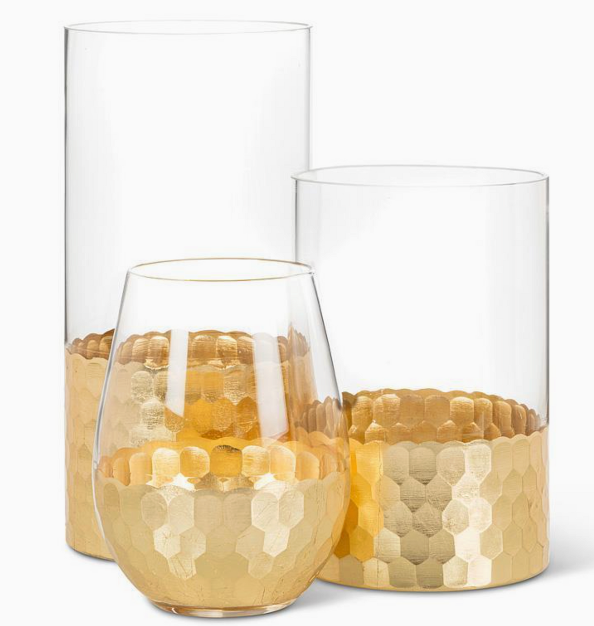ABBOTT GOLDEN GIRL STEMLESS WINE GLASS