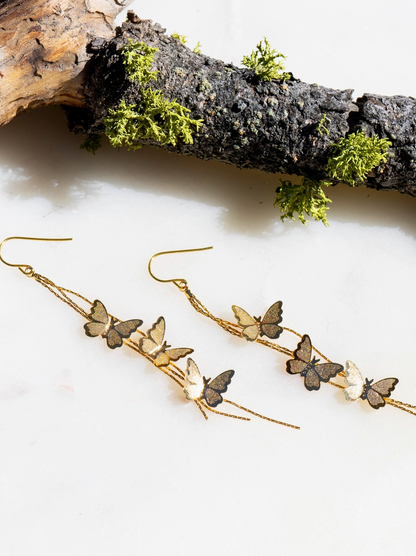 PETER + JUNE GIVE ME BUTTERFLIES EARRINGS