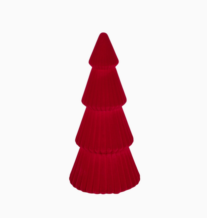SARO LIFESTYLE VELVET CHRISTMAS TREE DECOR