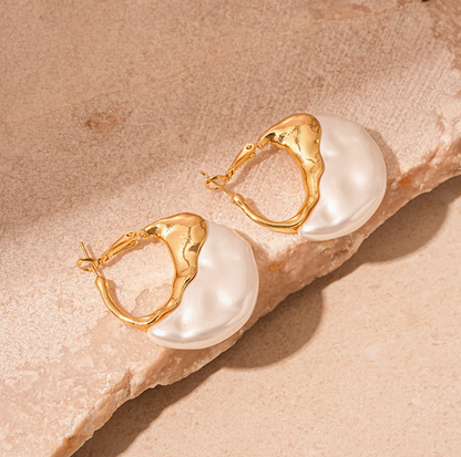 MKS AMERICA PEARLY GIRLY EARRINGS