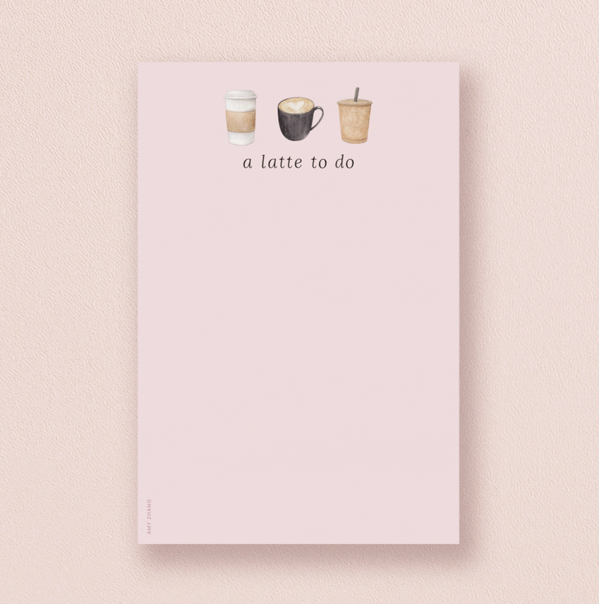 AMY ZHANG NOTEPADS