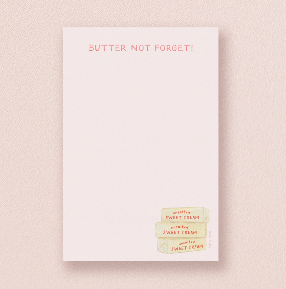 AMY ZHANG NOTEPADS