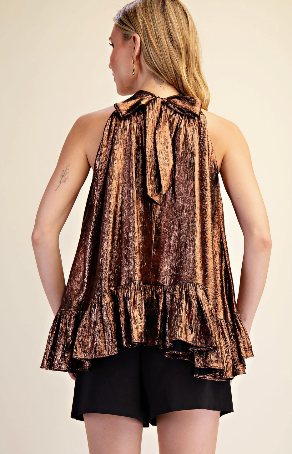 GLAM BRONZE BABE TOP