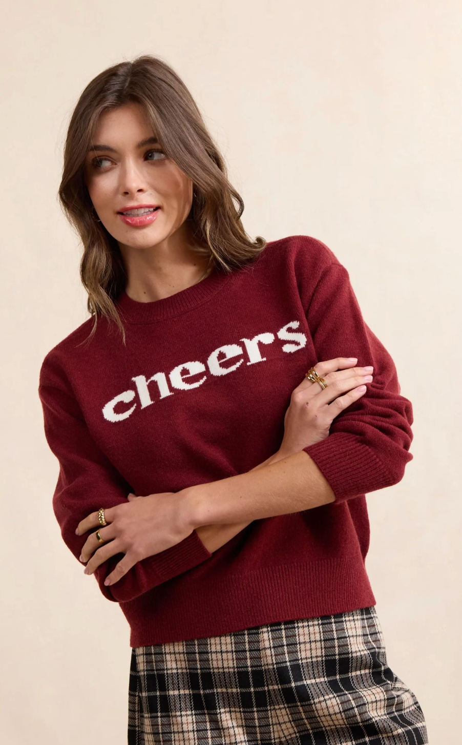 SADIE & SAGE CHEERS SWEATER