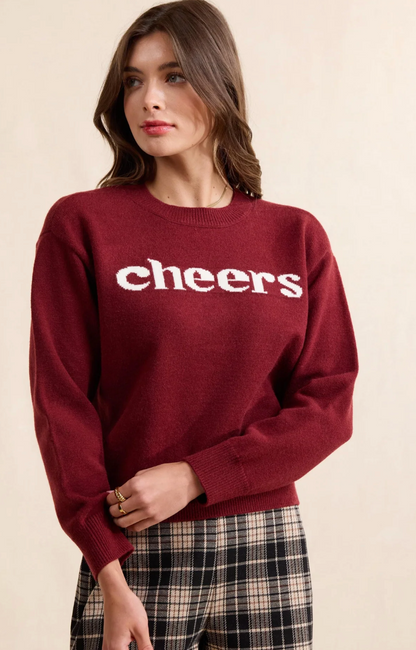 SADIE & SAGE CHEERS SWEATER
