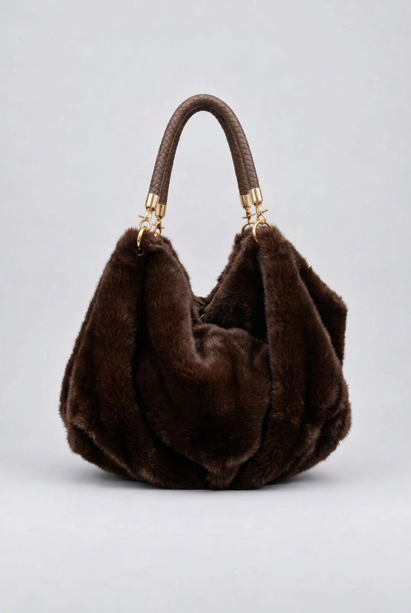 VAV B2B FUR GET ABOUT IT PURSE