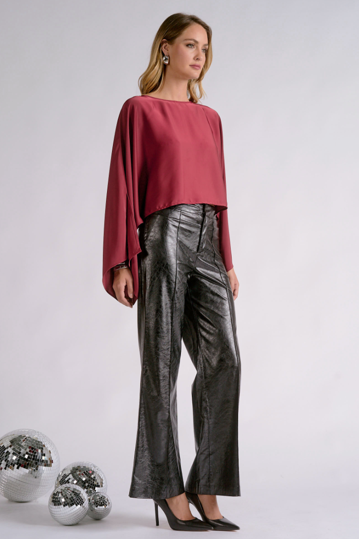 ELAN HOLIDAY HOPPER BLOUSE