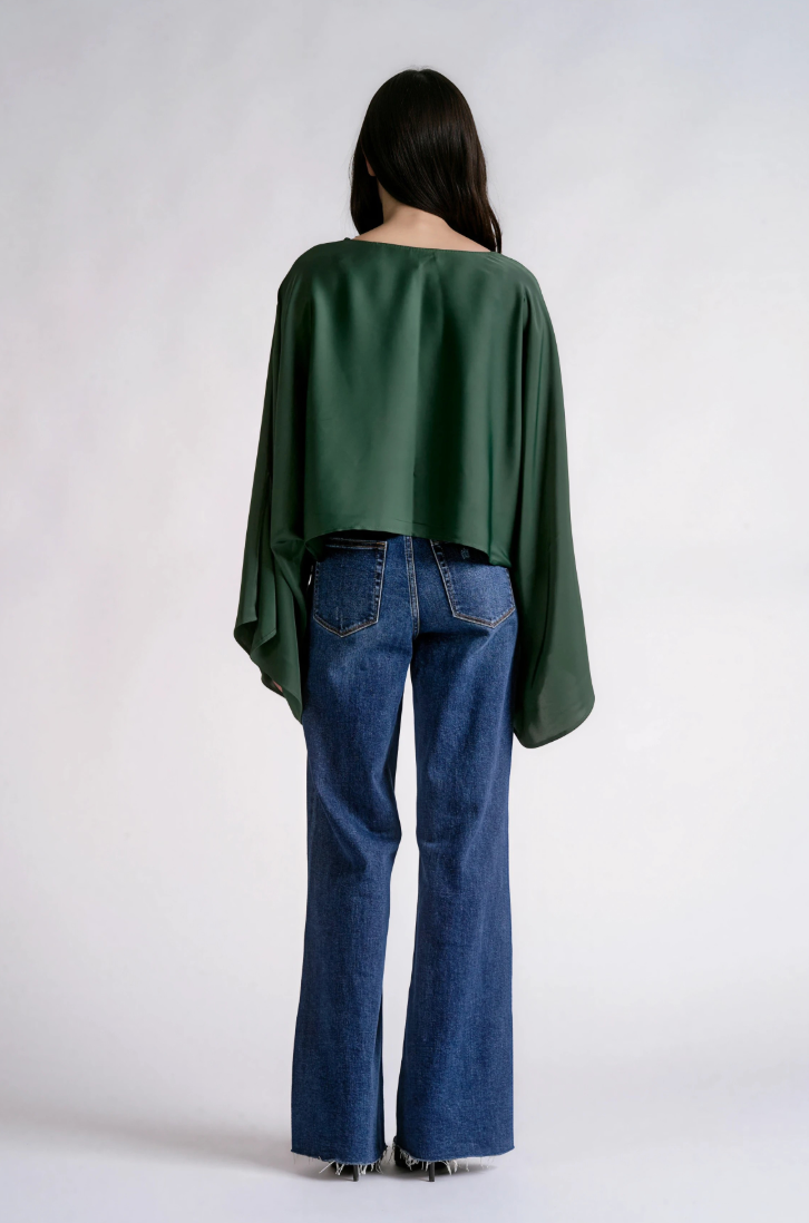 ELAN HOLIDAY HOPPER BLOUSE