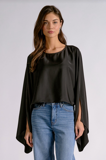 ELAN HOLIDAY HOPPER BLOUSE