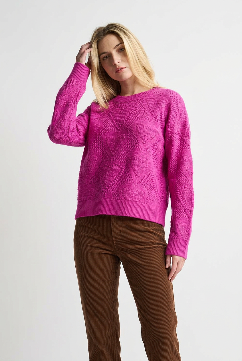 LISA TODD LOVE STITCH SWEATER