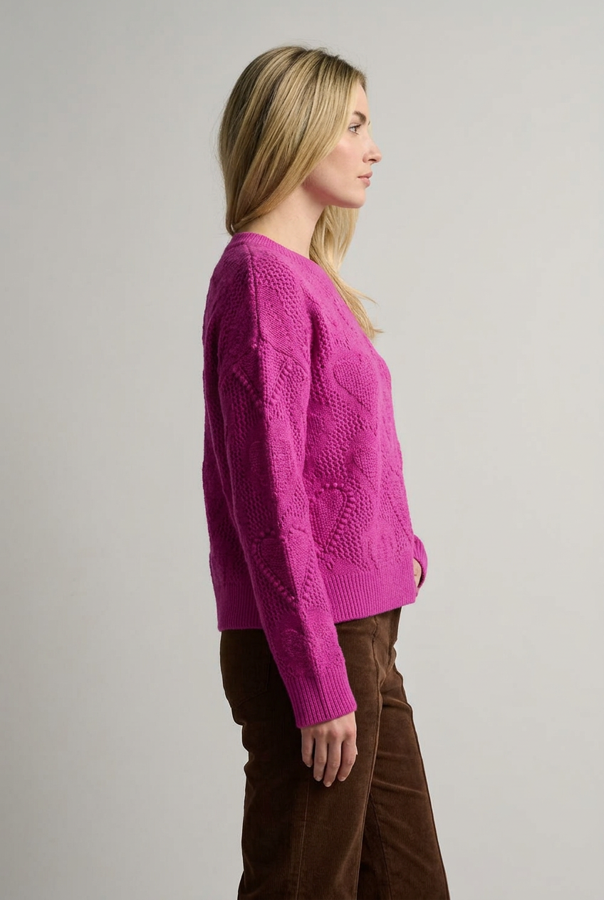 LISA TODD LOVE STITCH SWEATER