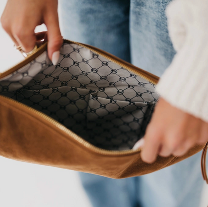 PRETTY SIMPLE NETTY CROSSBODY PURSE