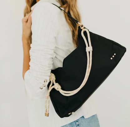 PRETTY SIMPLE NIKKI NYLON SHOULDER BAG