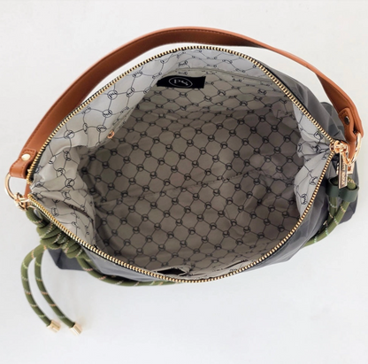 PRETTY SIMPLE NIKKI NYLON SHOULDER BAG