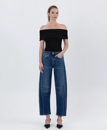 FLYING MONKEY BRYNN BARREL JEANS