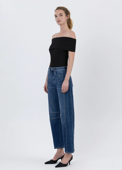 FLYING MONKEY BRYNN BARREL JEANS