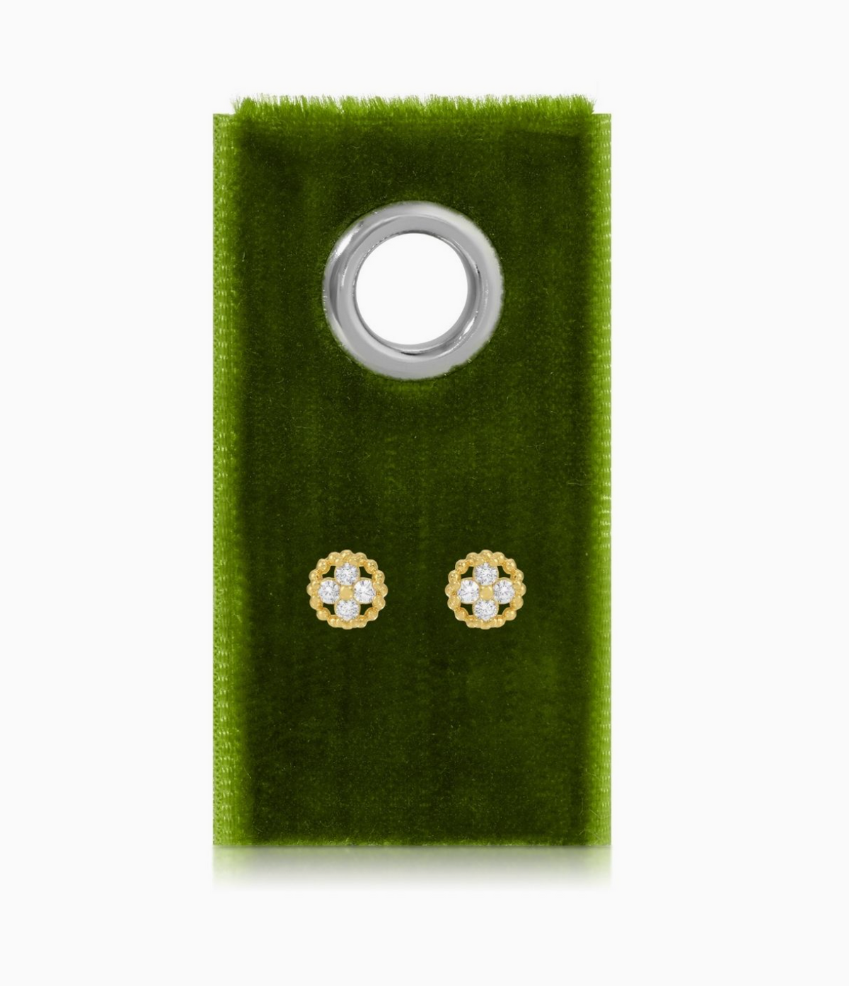 SPLENDID IRIS STAPLE STUD EARRINGS