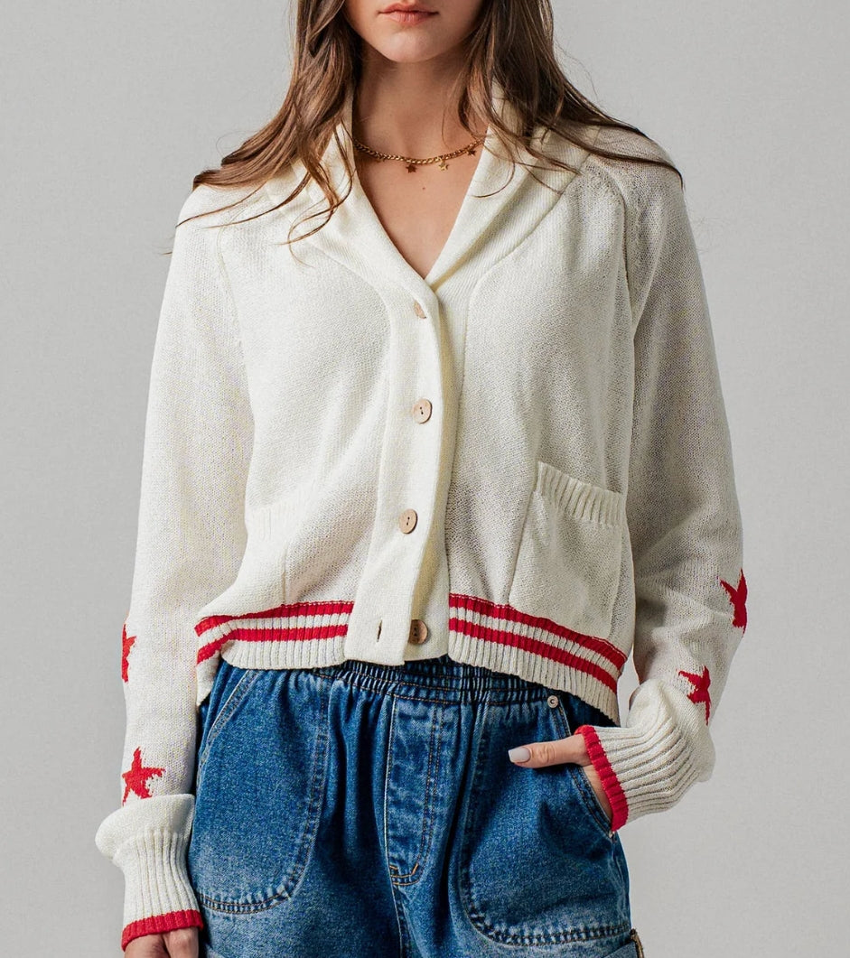 URBAN DAIZY USA CARDIGAN