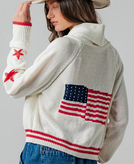 URBAN DAIZY USA CARDIGAN