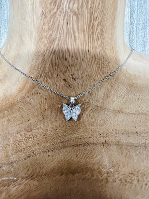 DOWNTOWN BUTTERFLY NECKLACE