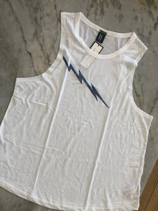 STYLE REFORM JANE LIGHTNING BOLT TANK TOP