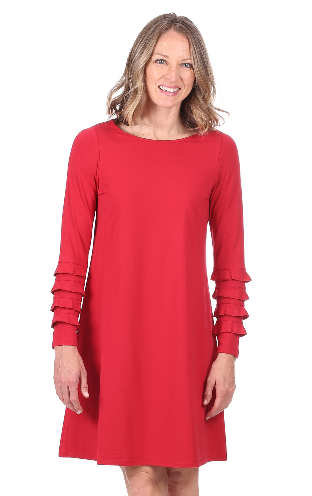 DUFFIELD LANE RED RADCLIFF DRESS