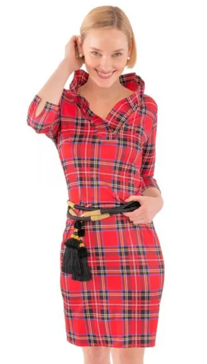GRETCHEN SCOTT DUKE OF YORK DRESS RED