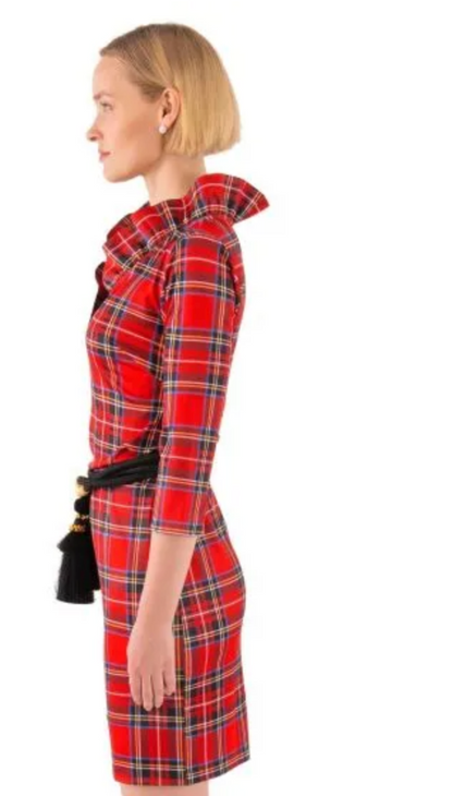 GRETCHEN SCOTT DUKE OF YORK DRESS RED