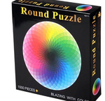 DOWNTOWN RAINBOW ROUND PUZZLE