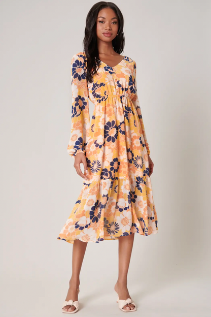 SUGARLIPS ZIPPY MIDI DRESS