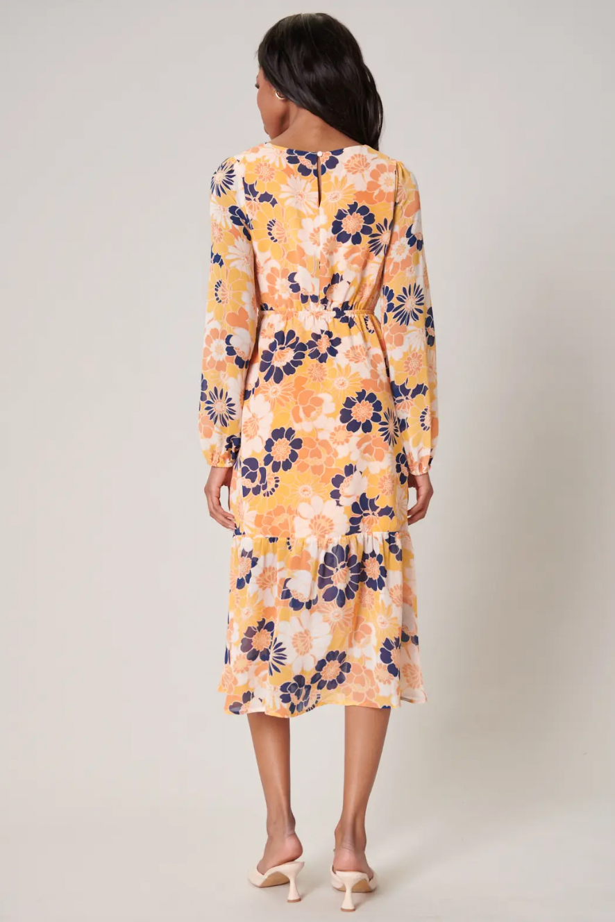 SUGARLIPS ZIPPY MIDI DRESS