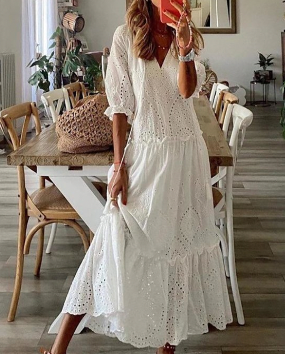 CEZELE BOHO MAXI DRESS