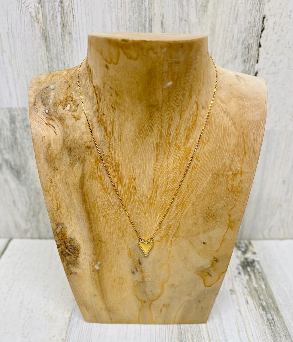GOT TO HAVE IT FASHION IN MY HEART NECKLACE