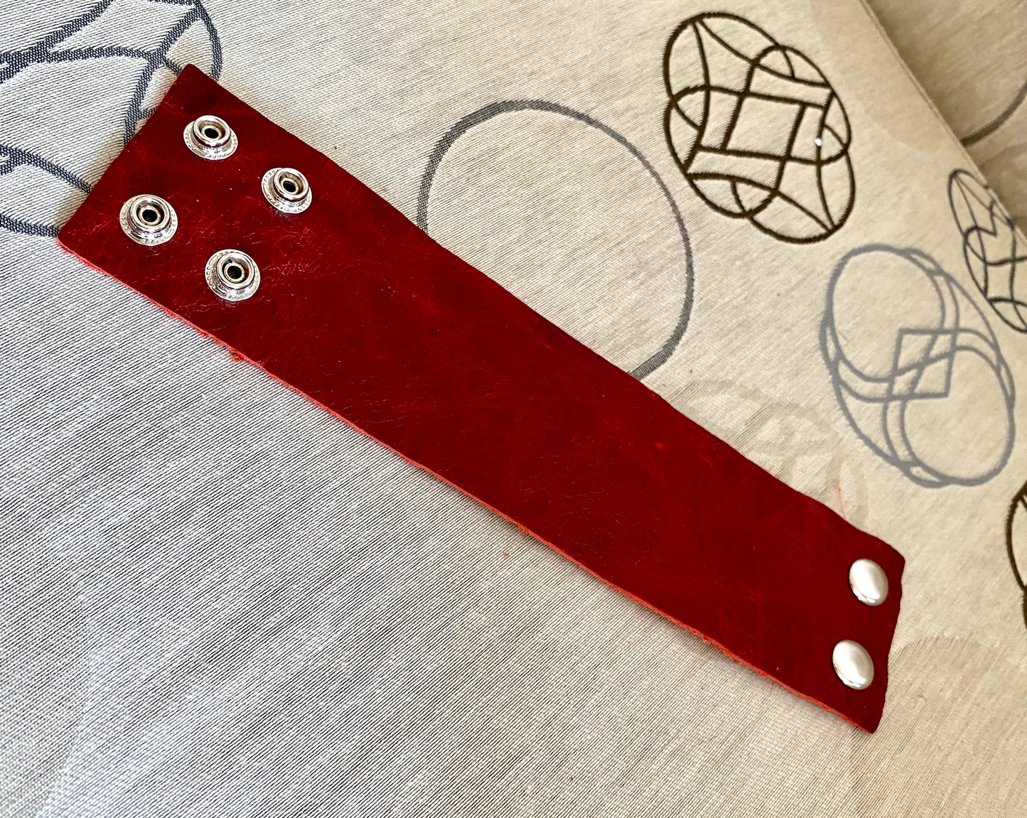 CHARLIE LEATHER WIDE WRAP BRACELET