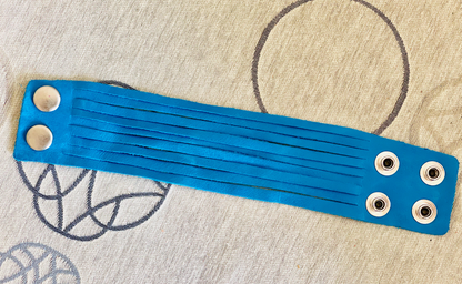 CHARLIE LEATHER WIDE WRAP BRACELET