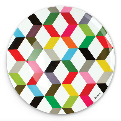 FRENCH BULL ROUND PLATTER