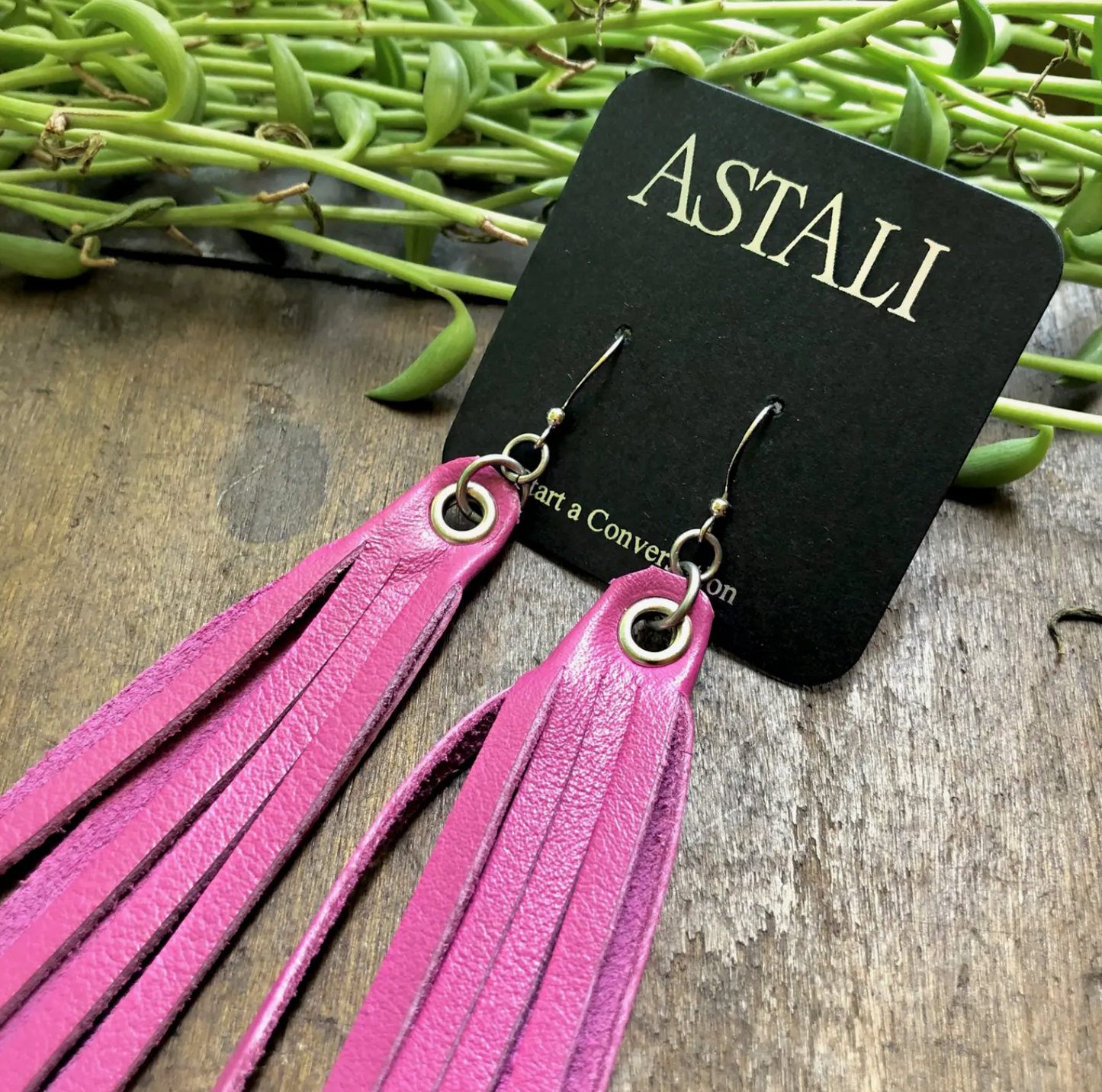 ASTALI LARGE TASSEL EARRINGS