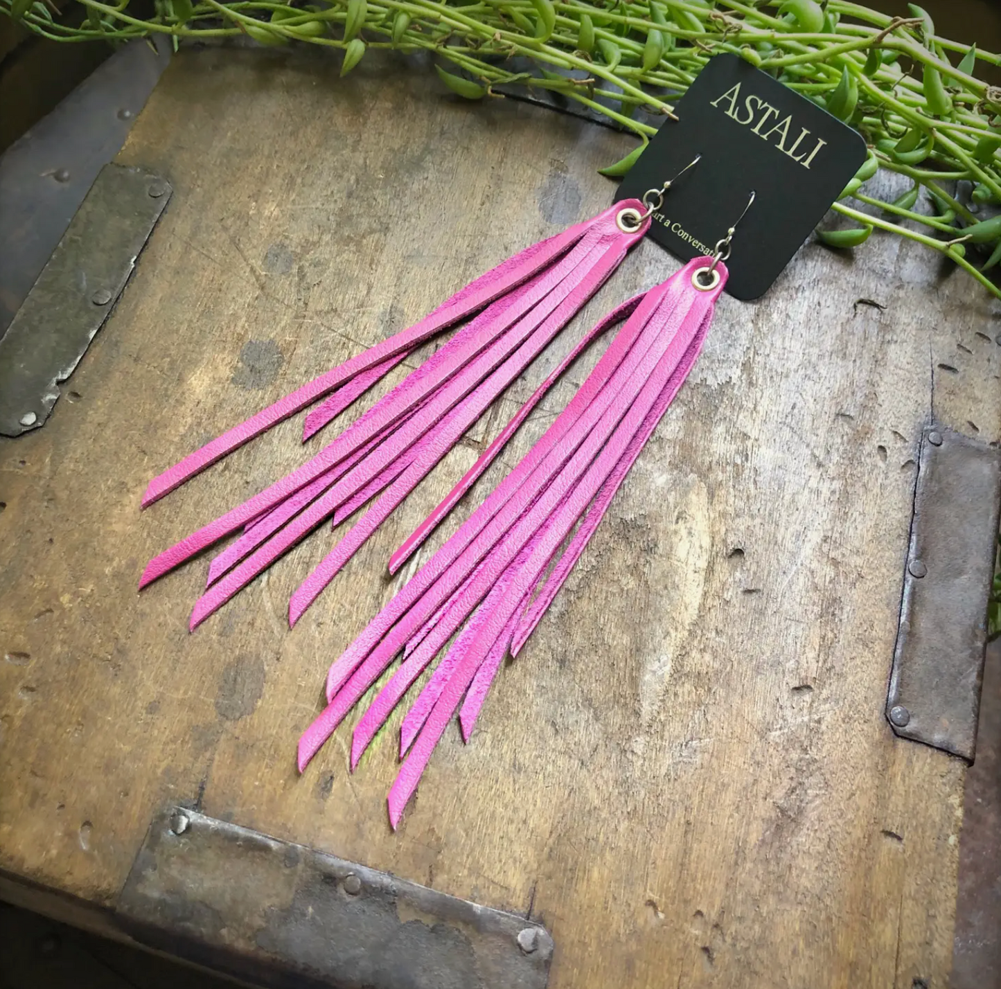 ASTALI LARGE TASSEL EARRINGS